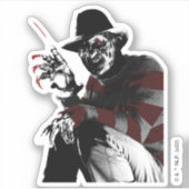 Sticker Freddy contre Jason | Freddy Seeing Red (Devant)