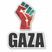 Sticker Free Gaza Palestine (Devant)