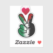 Sticker Free Palestine v3 (Feuille)