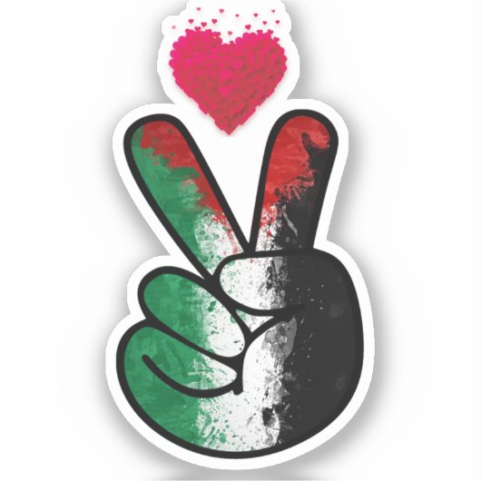 Sticker Free Palestine v3 (Recto)