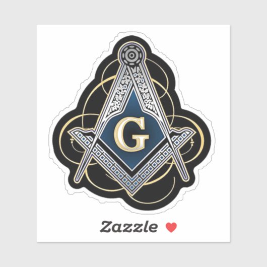Sticker Freemason (Feuille)