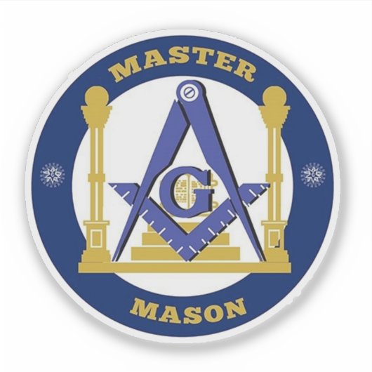 Sticker Freemason (Devant)