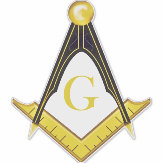 Sticker Freemason (Devant)