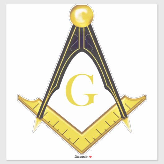 Sticker Freemason (Feuille)