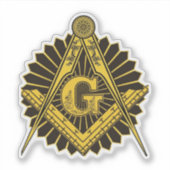 Sticker Freemason (Devant)