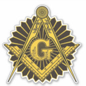 Sticker Freemason (Devant)