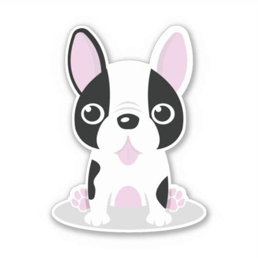 Sticker French Bulldog - Frenchie Lover (Devant)