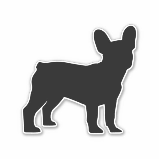 Sticker Frenchie (Devant)