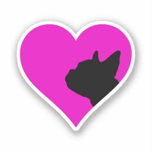 Sticker Frenchie (Recto)