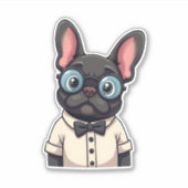 Sticker Frenchie The Gentlemen Copy (3) (Devant)