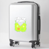 Sticker Frère Avocado (Sur valise)