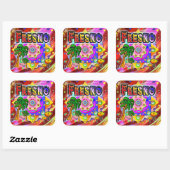 Sticker Fresno Tropical Friends (Feuille)