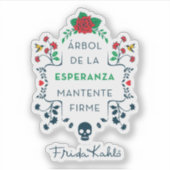 Sticker Frida Kahlo | Árbol De La Esperanza (Devant)