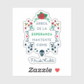 Sticker Frida Kahlo | Árbol De La Esperanza (Feuille)