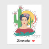 Sticker Frida Kahlo Desert Graphic (Feuille)