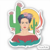 Sticker Frida Kahlo Desert Graphic (Devant)