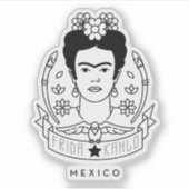 Sticker Frida Kahlo | Herona (Devant)
