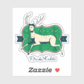 Sticker Frida Kahlo | Le Cerf Blessé (Feuille)
