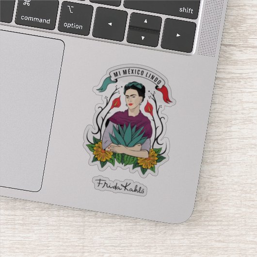 Sticker Frida Kahlo | Mi Mexico Lindo 2 (Détail)