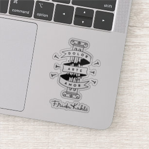 Sticker Frida Kahlo   Pain Art Love