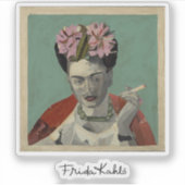 Sticker Frida Kahlo par Garcia Villegas (Devant)