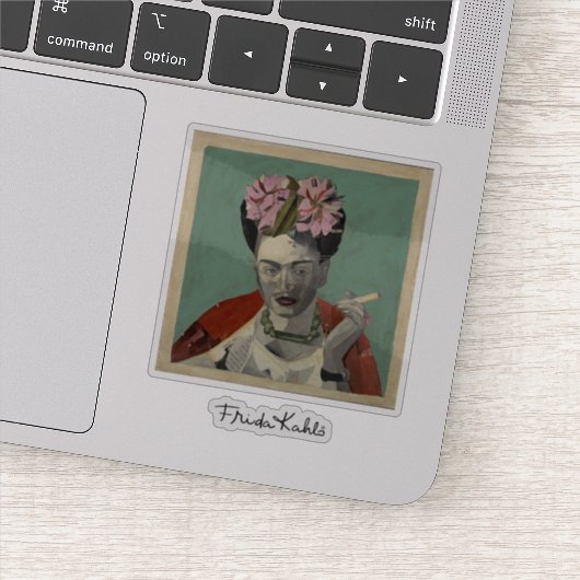 Sticker Frida Kahlo par Garcia Villegas (Détail)