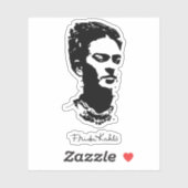 Sticker Frida Shadow Portrait (Feuille)