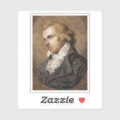 Sticker Friedrich Schiller, écrivain romantique allemand (Feuille)
