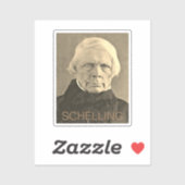 Sticker Friedrich Wilhelm Joseph Schelling (Feuille)