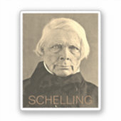 Sticker Friedrich Wilhelm Joseph Schelling (Recto)