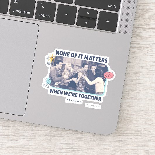Sticker FRIENDS™ | Câlin de groupe (Détail)