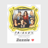 Sticker FRIENDS™ | Casting assis dans l'appartement de Mon (Feuille)