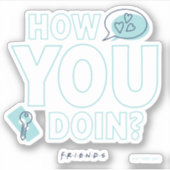 Sticker FRIENDS™ | Comment vas-tu ? (Devant)