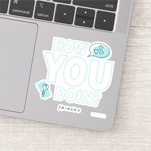 Sticker FRIENDS™ | Comment vas-tu ? (Détail)