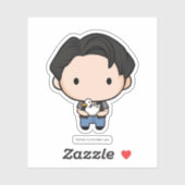 Sticker FRIENDS™ | Joey Chibi (Feuille)