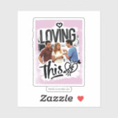 Sticker FRIENDS™ | Joey, Rachel et Ross - J'adore ! (Feuille)