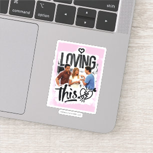 Sticker FRIENDS™ Joey, Rachel et Ross - J'adore !