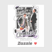 Sticker FRIENDS™| Peut-être que si je n'allais pas au Comm (Feuille)