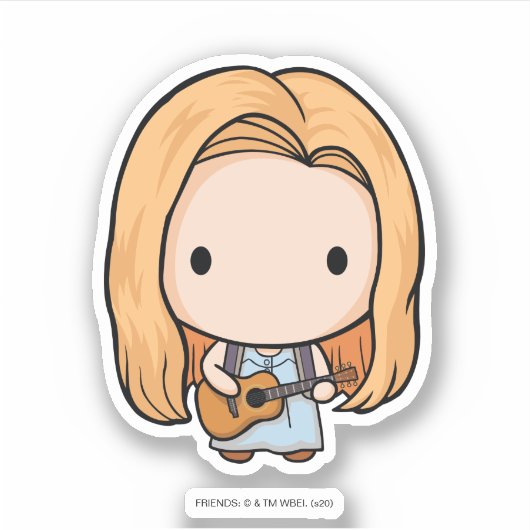 Sticker FRIENDS™| Phoebe Chibi (Devant)