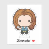 Sticker FRIENDS™ | Rachel Chibi (Feuille)