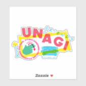 Sticker FRIENDS™ Unagi (Feuille)