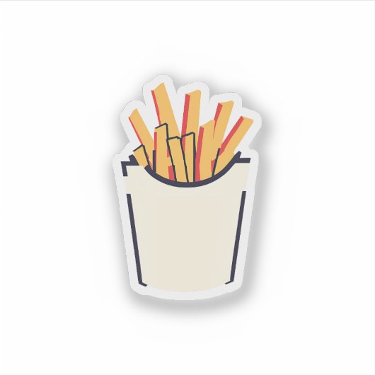 Sticker Fries (Devant)