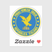 Sticker Frioul-Vénétie Julienne (Feuille)