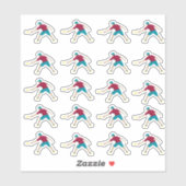 Sticker Frisbee ultime (Feuille)