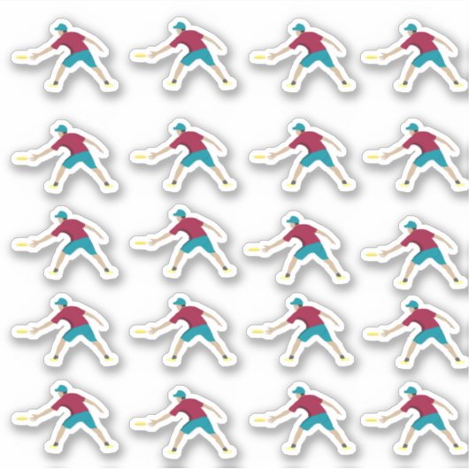 Sticker Frisbee ultime (Devant)