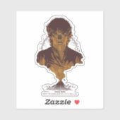 Sticker FRODO™ MOUNT DOOM™ Tengwar Inscription Graphic (Feuille)