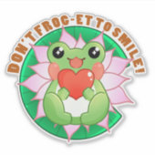 Sticker Frog Love (Devant)