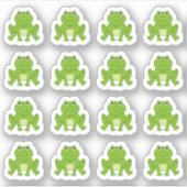 Sticker Frogs Motivational Daily Task Planificateur de rap (Devant)