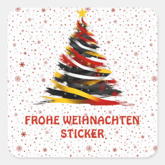 STICKER FROHE WEIHNACHTEN