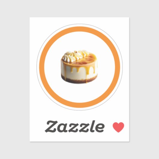 Sticker Fromage crémeux (Feuille)